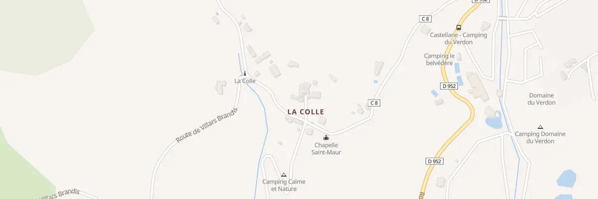 Plan du 5173 La Colle à Castellane
