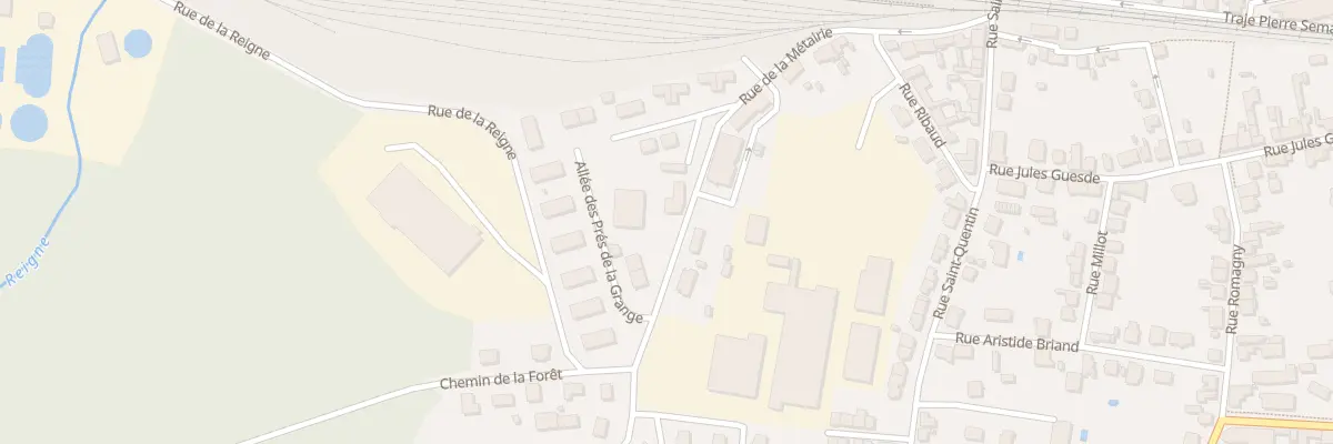 Plan du 22 Rue de la Metairie à Lure