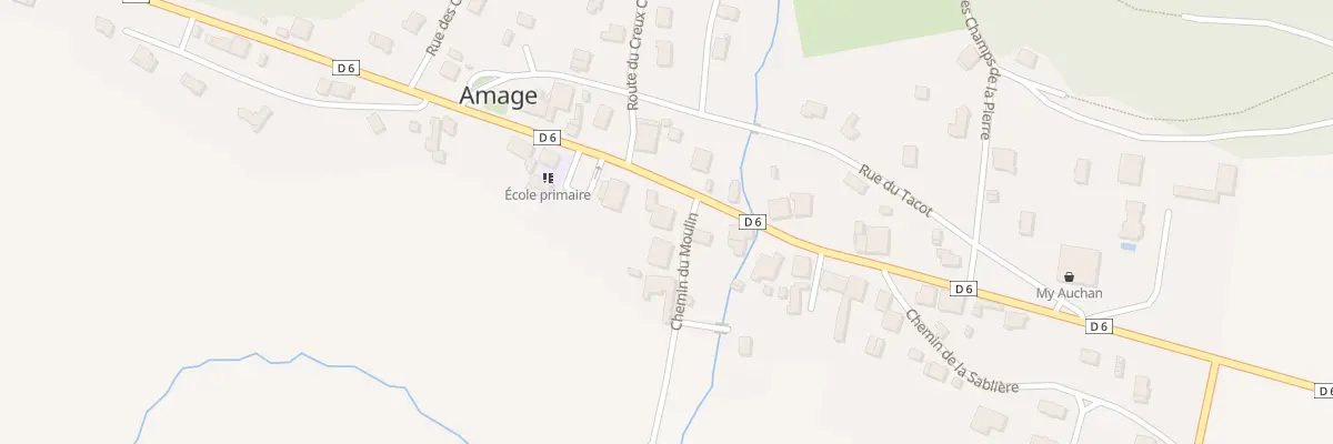 Plan du 44 Rue des Trois Fontaines à Amage