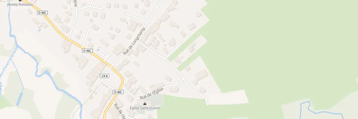 Plan du 6 Rue de l’Eglise à Jeuxey