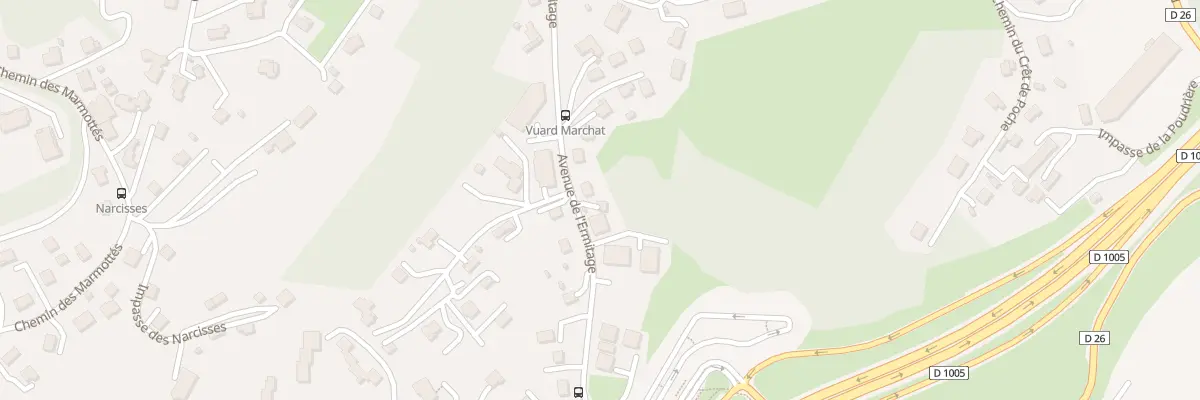 Plan du 46 Av de l’Ermitage à Thonon-les-Bains