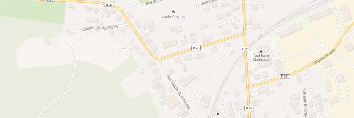 Plan du 2 Rue des Hussards à Pays-de-Clerval