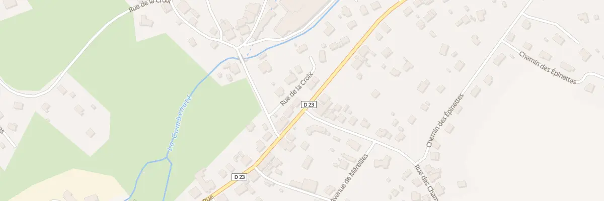 Plan du 20 Grande Rue au Val-d’Ajol