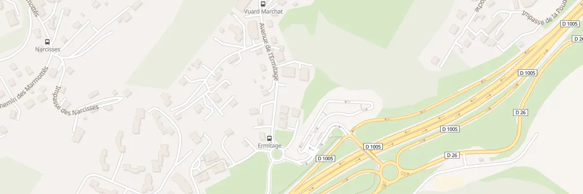Plan du 50 Av de l’Ermitage à Thonon-les-Bains