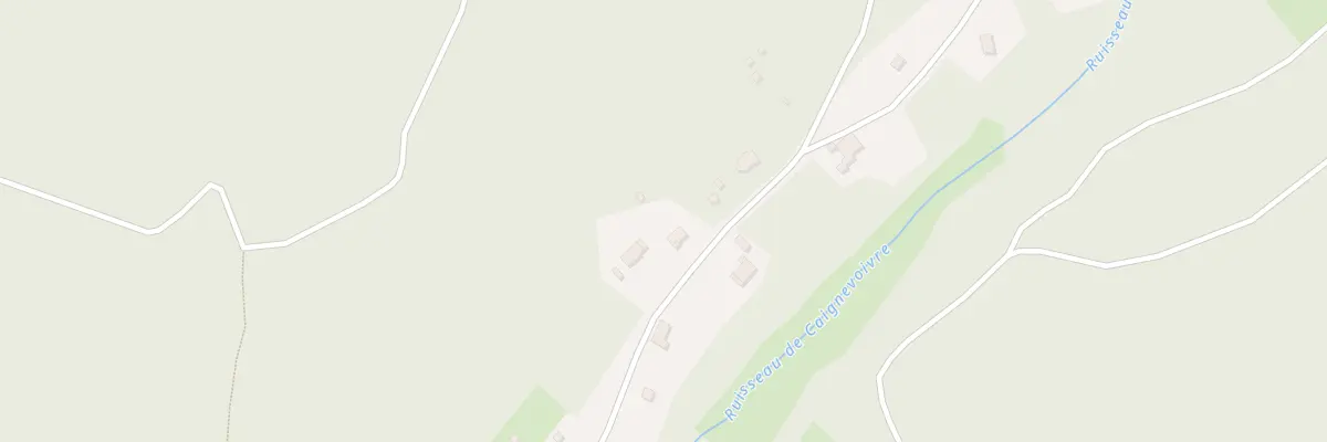 Plan du 15 Rte du Creux Chêne à Amage