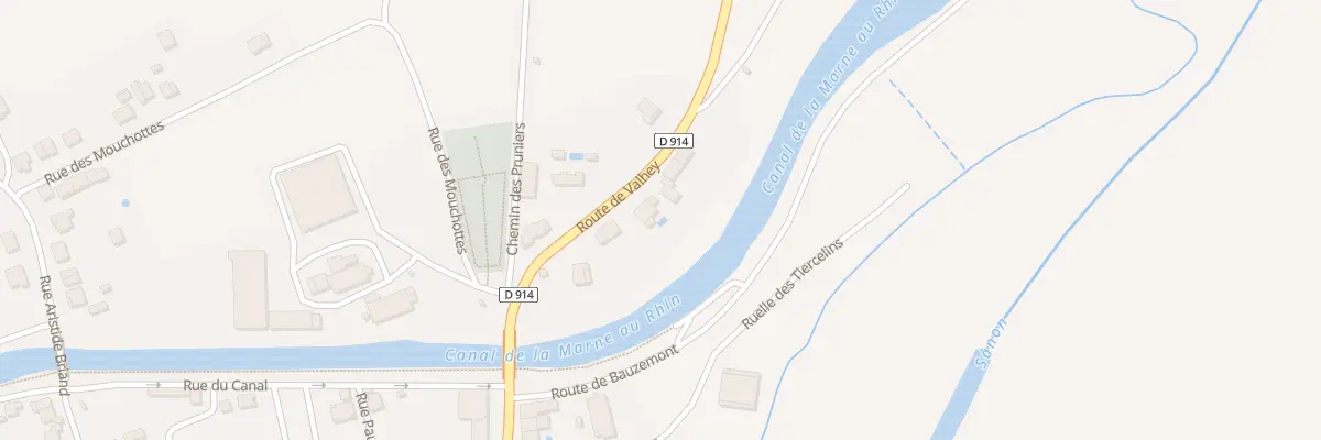 Plan du 57 Rte de Valhey à Einville-au-Jard
