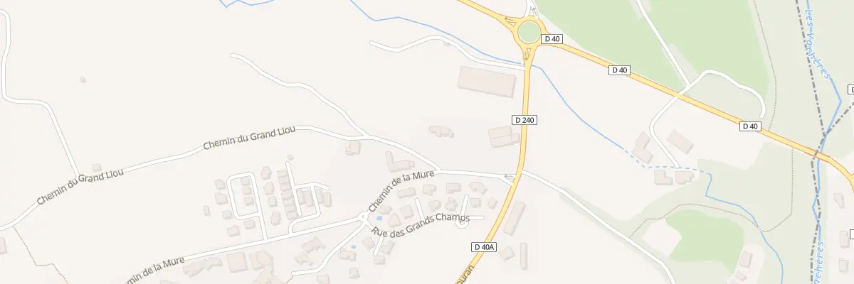 Plan du 24 Che du Grand Liou à Baratier