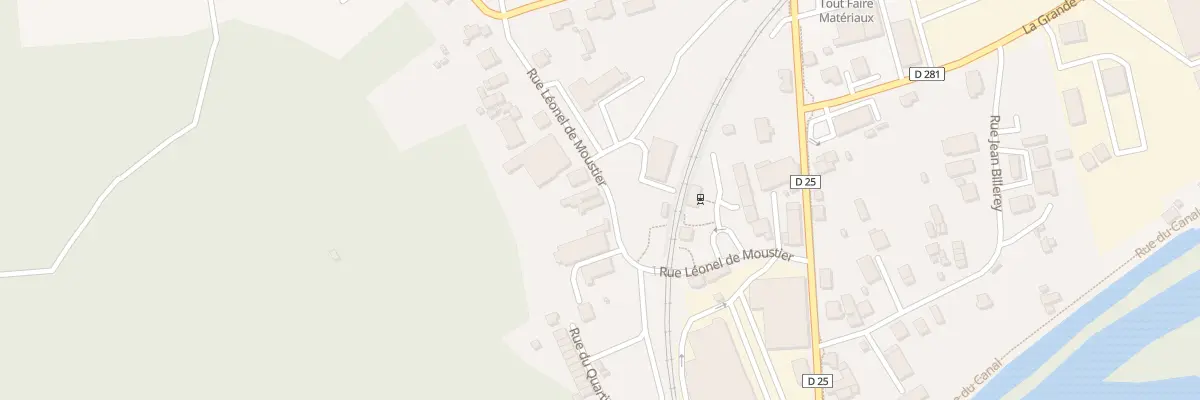 Plan du 5 Rue Léonel de Moustier à Pays-de-Clerval