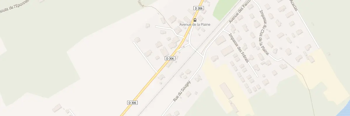 Plan du 1075 Av de la Plaine à Marignier