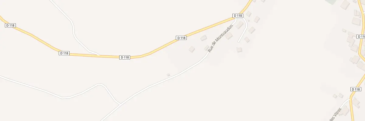 Plan du 4 Rue de Montvaudon à Bournois