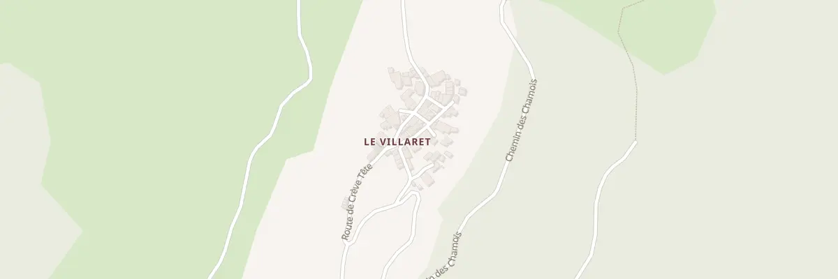Plan du 28 Che de Beauvillard aux Belleville