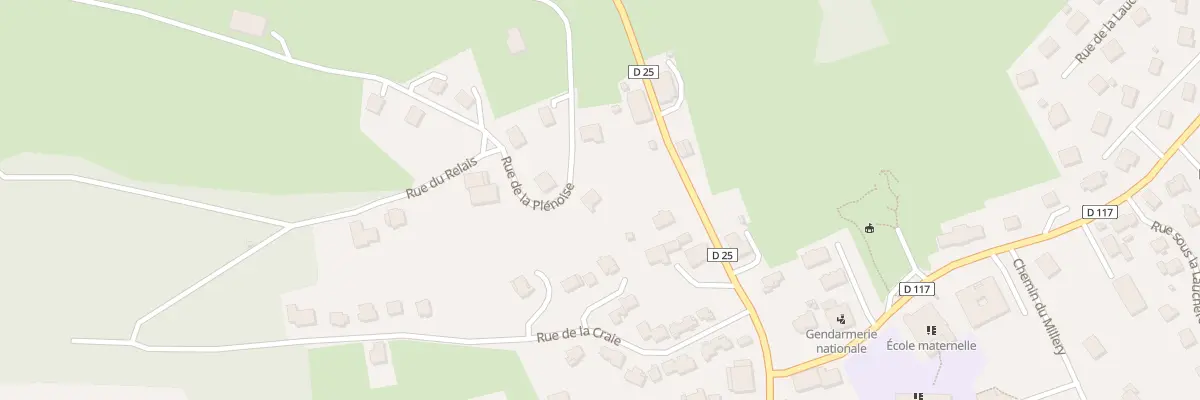 Plan du 5 Rue de la Plénoise à Pays-de-Clerval