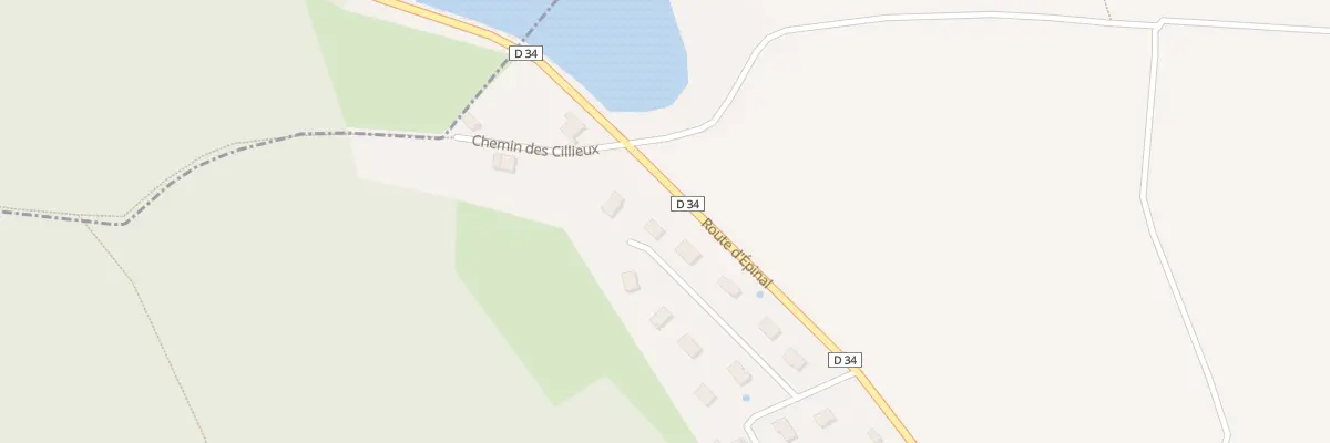Plan du 5 Lot du Haut du Cillieux à Raon-aux-Bois