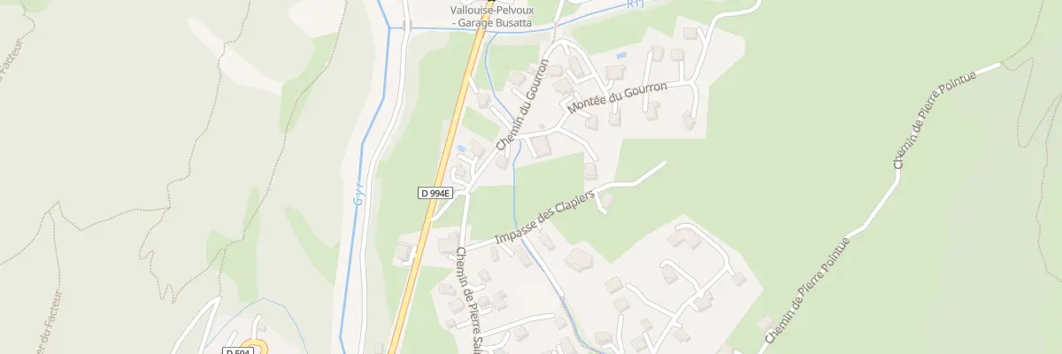 Plan du 20 Mte du Gourron à Vallouise-Pelvoux