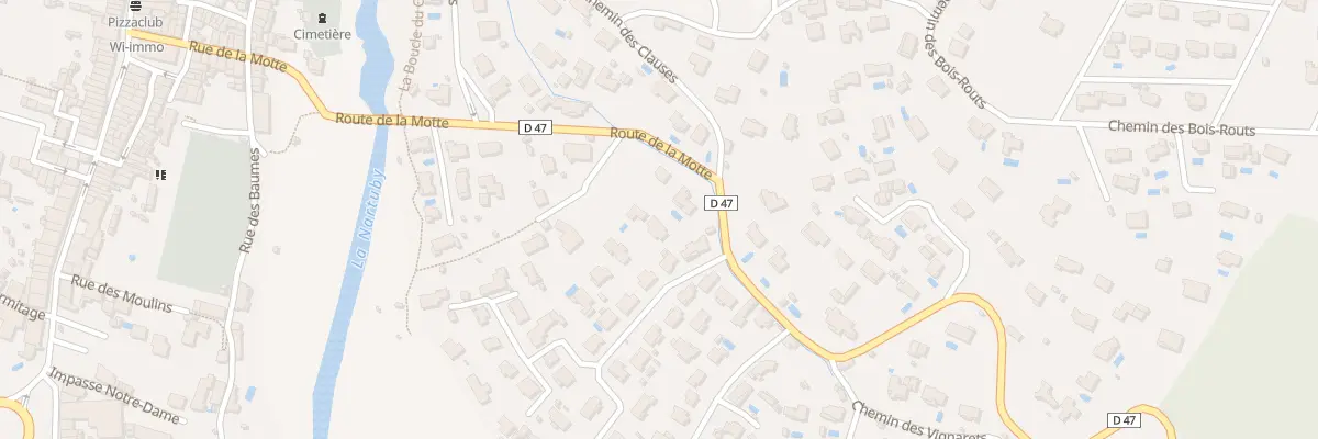 Plan du 228 Rte de la Motte à Trans-en-Provence