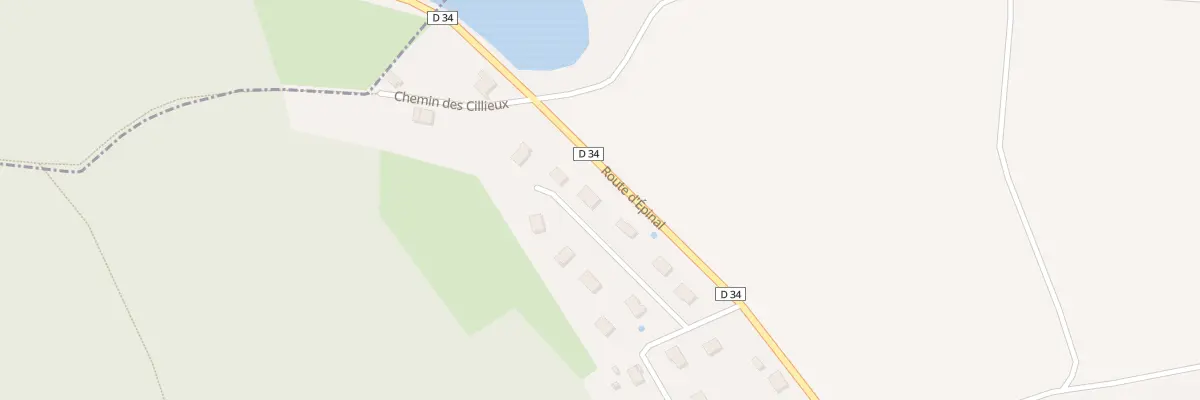 Plan du 4 Lot du Haut du Cillieux à Raon-aux-Bois