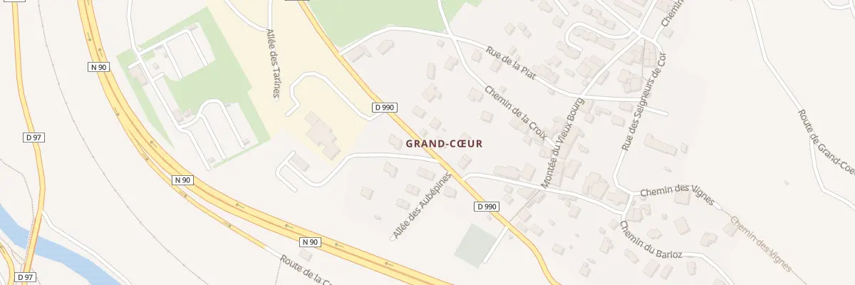 Plan du 388 Rte Saint Thomas de Coeur à Grand-Aigueblanche