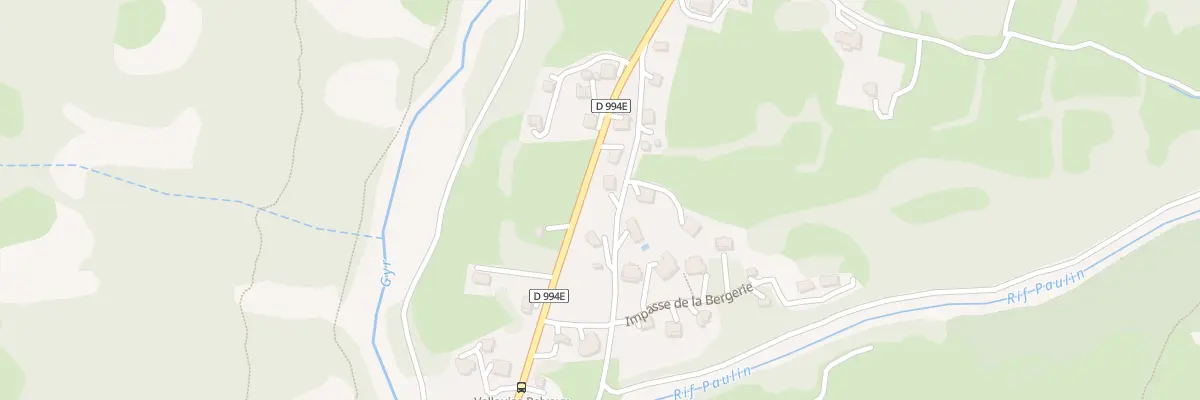 Plan du 159 Rte de la Croix Rouge à Vallouise-Pelvoux