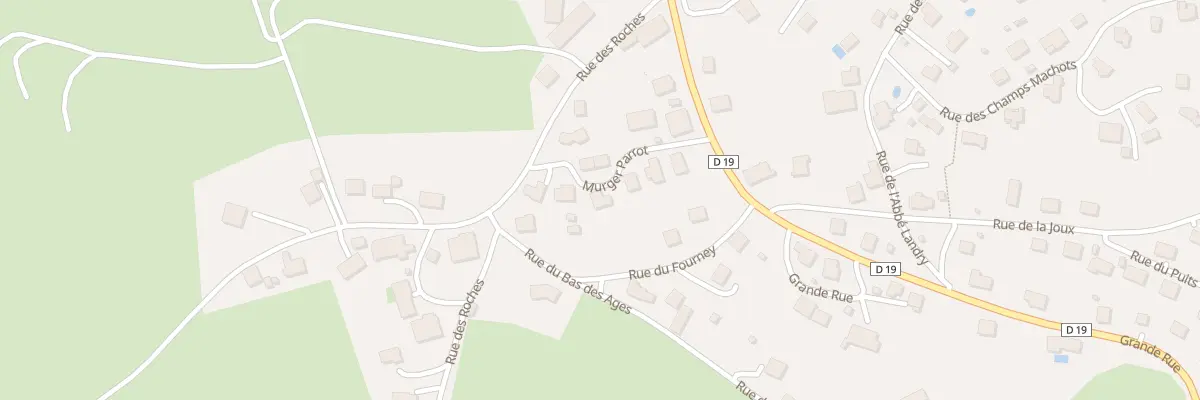 Plan du 9 Murger Parrot à Loray