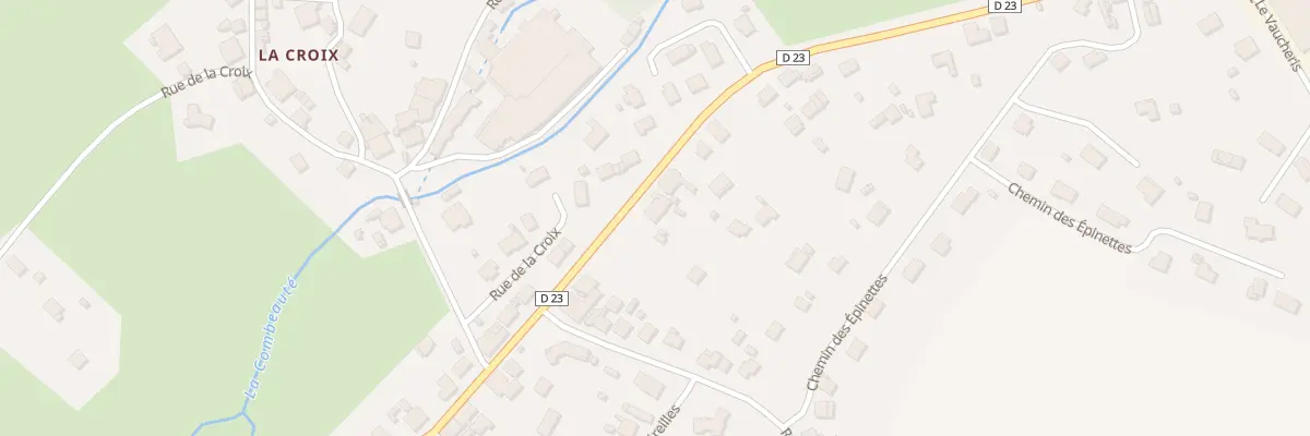 Plan du 21 Grande Rue au Val-d’Ajol