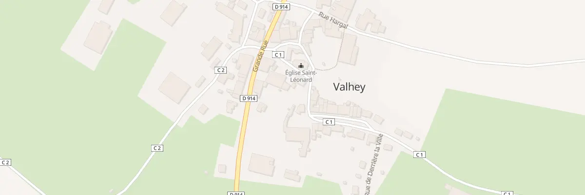 Plan du 10 Pl de l’Eglise à Valhey