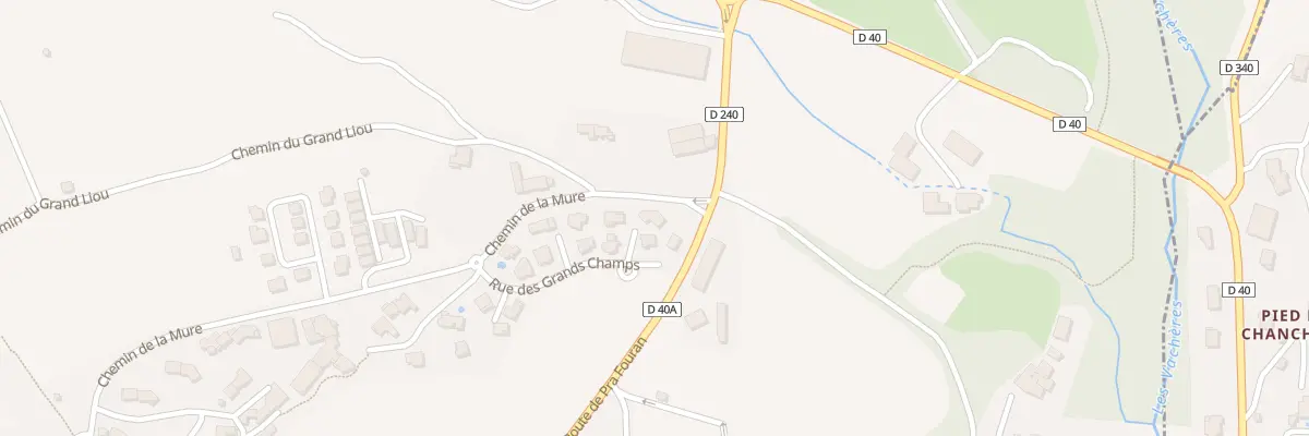 Plan du 28 All des Cerisiers à Baratier