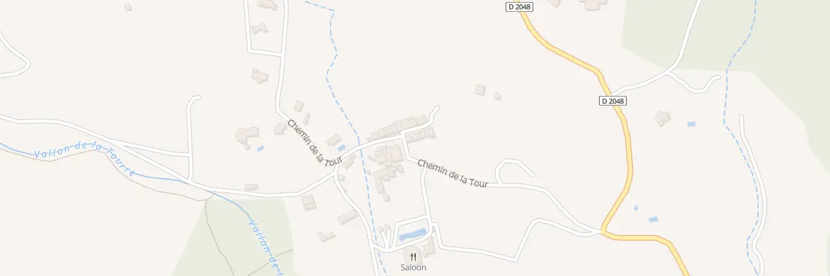 Plan du 244 Che de la Tour à Grimaud