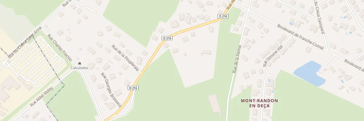 Plan du 47B Rue du Magny à Lure