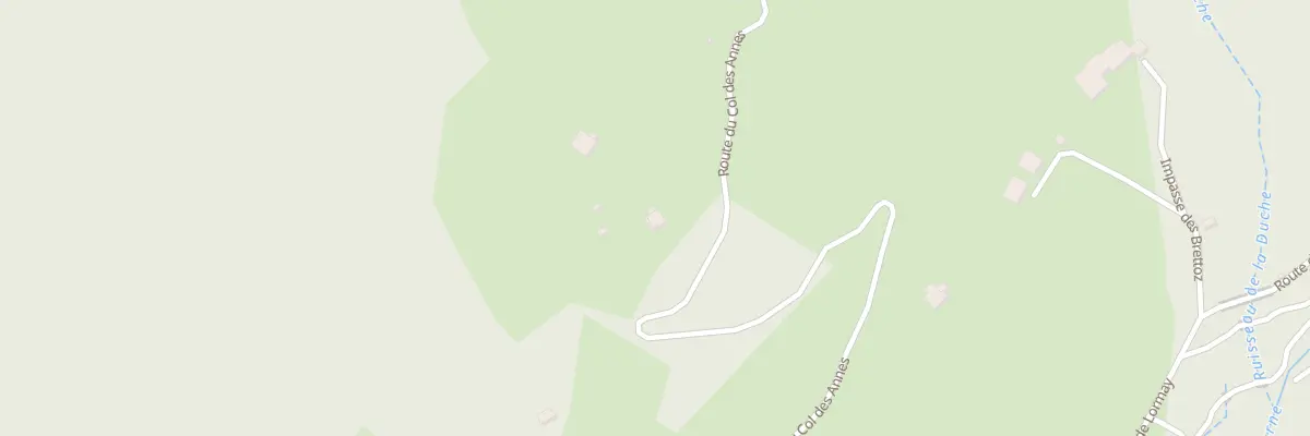 Plan du 1509 Rte du Col des Annes au Grand-Bornand