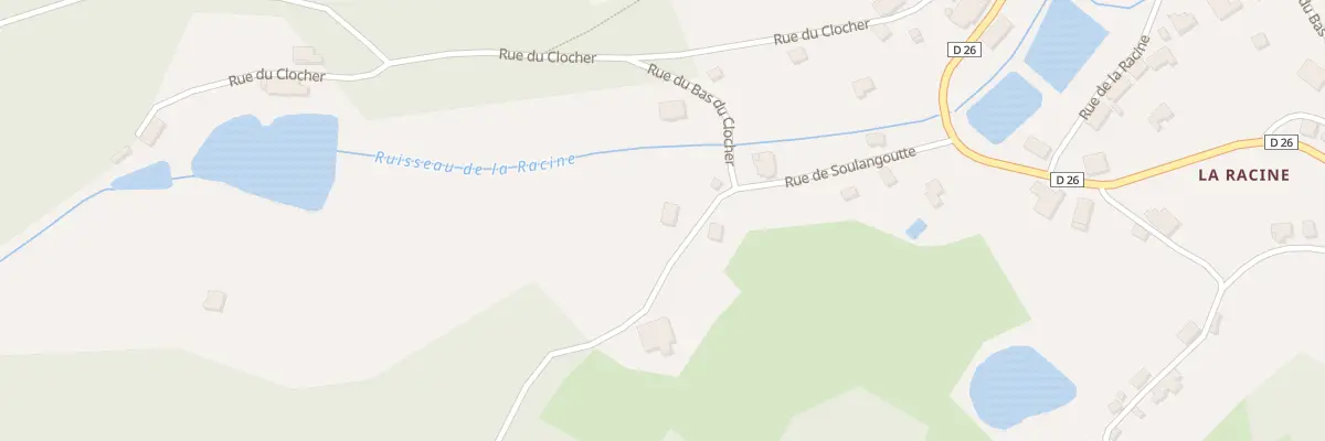 Plan du 6 Rue de Soulangoutte à Raon-aux-Bois