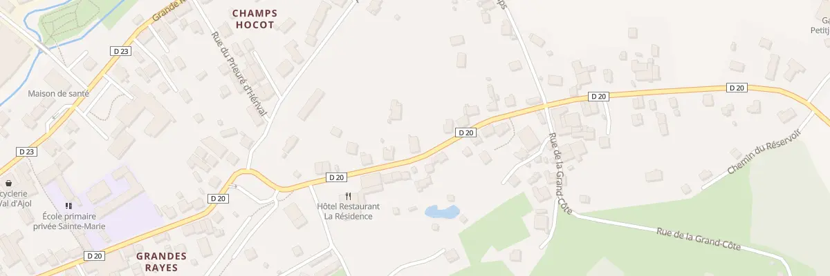 Plan du 12 Rue des Mousses au Val-d’Ajol