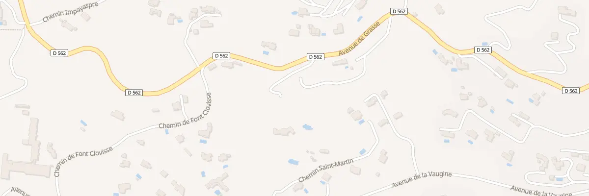 Plan du 2724 Av de Grasse à Draguignan