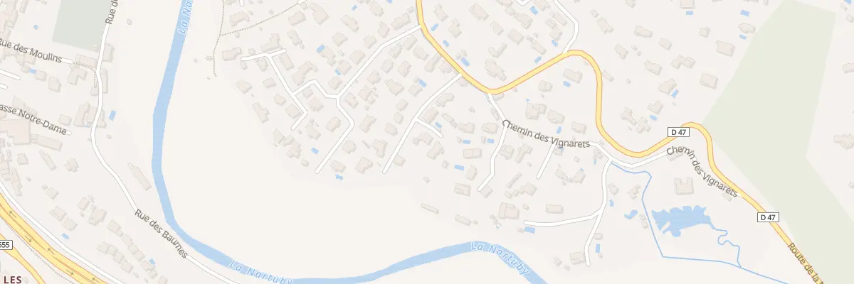 Plan du 384A Rte de la Motte à Trans-en-Provence