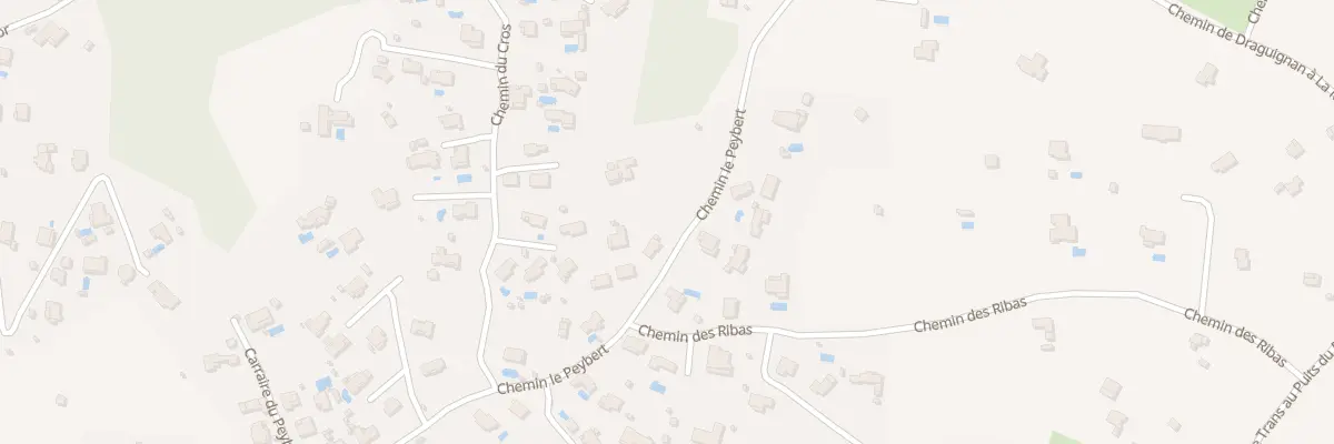 Plan du 675 Che du Peybert à Trans-en-Provence