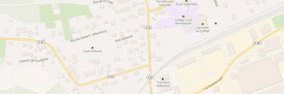 Plan du 37B Av Gaston Renaud à Pays-de-Clerval