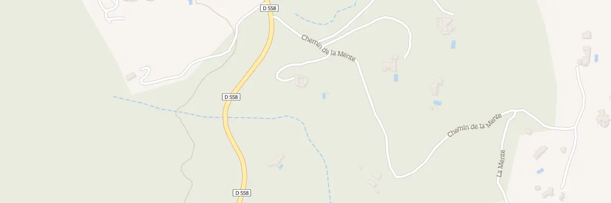 Plan du 6184 La Mente à La Garde-Freinet