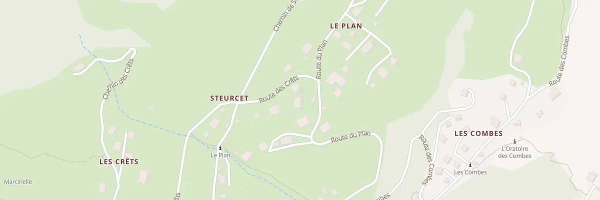 Plan du 5486 Steurcet à Saint-Nicolas-la-Chapelle