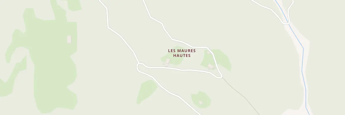 Plan du 5224J Les Maures à Méolans-Revel