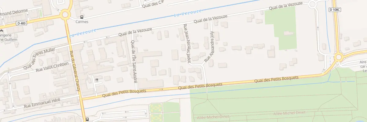 Plan du 9 Rue Augustin Piroux à Lunéville