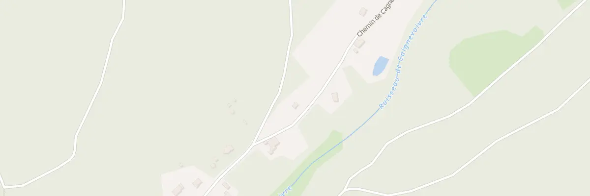 Plan du 1 Chem de Cagnevoivre à Amage