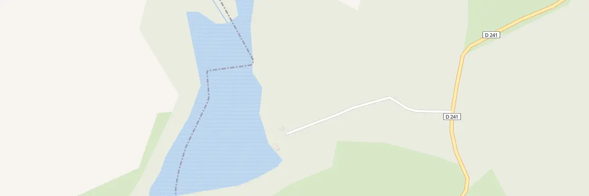 Plan du 5516A L’Etang Barillot à Athesans-Étroitefontaine