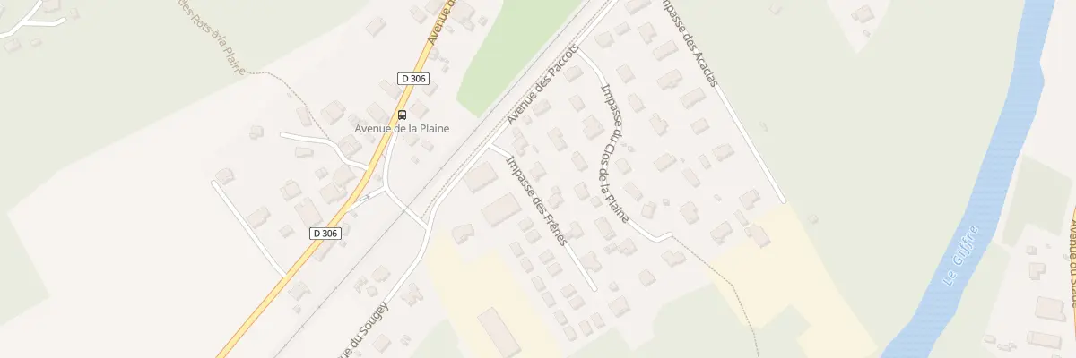 Plan du 47 Imp des Frênes à Marignier
