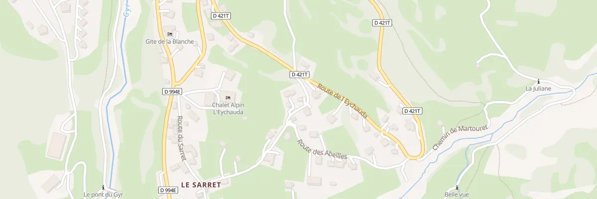 Plan du 31 Che du Chasal Brûlé à Vallouise-Pelvoux