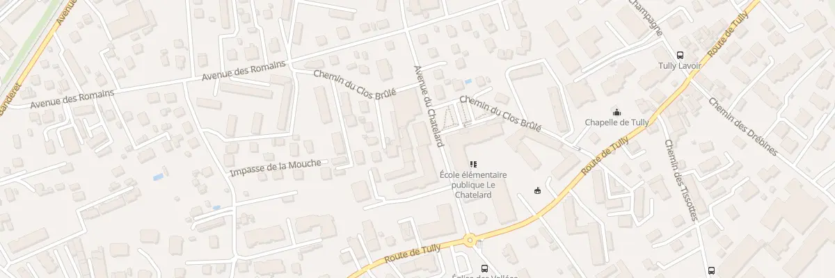Plan du 12 Av du Châtelard à Thonon-les-Bains