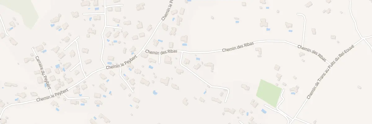 Plan du 120 Chem des Ribas à Trans-en-Provence