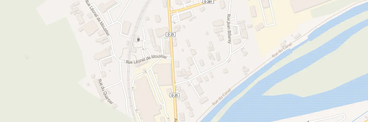 Plan du 3 Rue Jean Billerey à Pays-de-Clerval