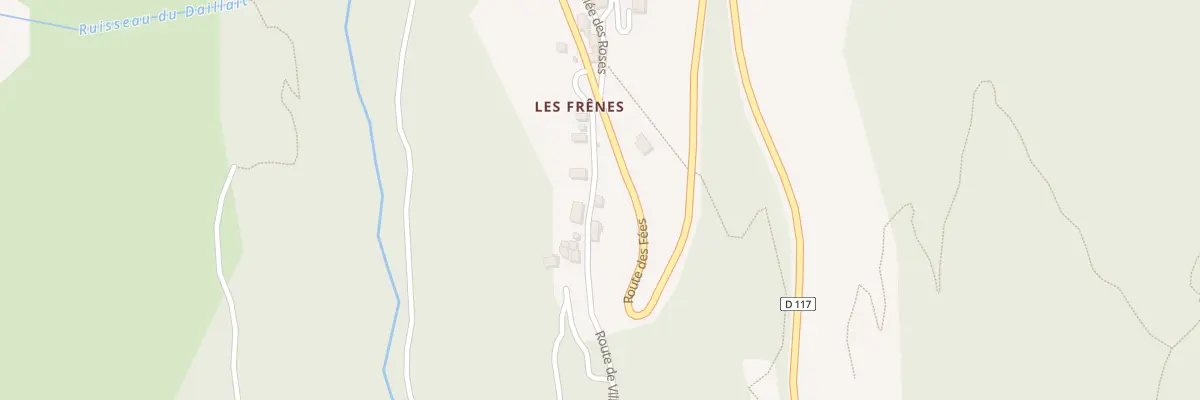 Plan du 127 Rte de Villarenger aux Belleville