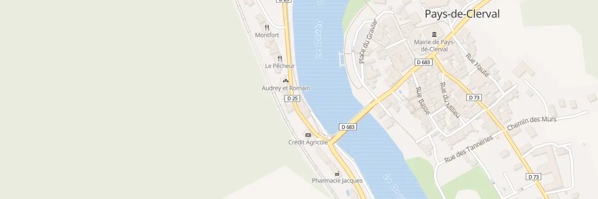 Plan du 10 Av Gaston Renaud à Pays-de-Clerval