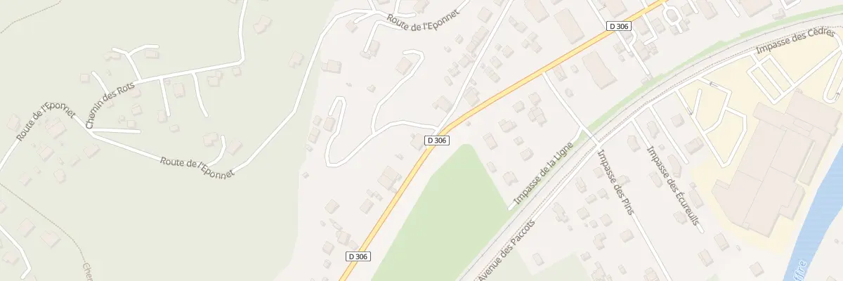 Plan du 580 Av de la Plaine à Marignier