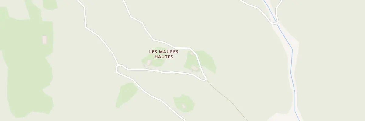 Plan du 2200 Rte des Maures à Méolans-Revel